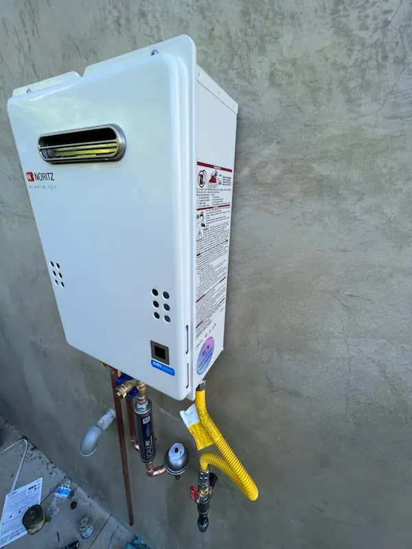 Tankless water heater installation for Pleasant Acres homes
